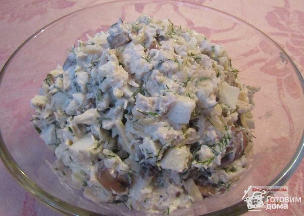 Салаты с грибами и курицей: 12 простых очень вкусных салатов