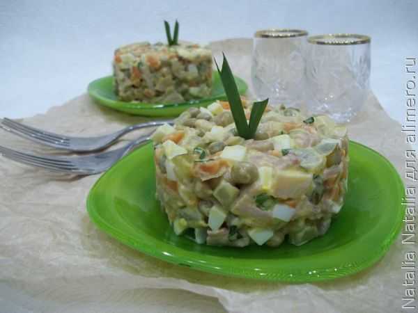 Салат “пикантный” – кулинарный рецепт