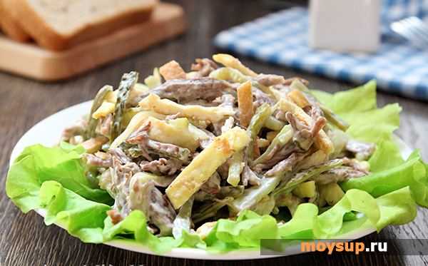 Изысканный мясной салат министерский рецепт с фото пошагово и видео - 1000.menu