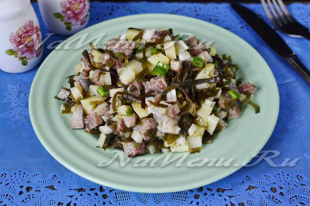 Салат с сельдью и картофелем «морская пучина»