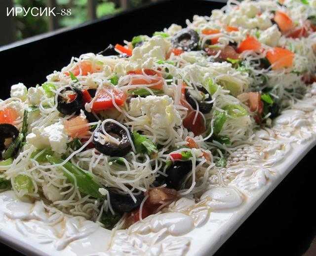 Рисовый салат с креветками - 123 рецепта: салат из морепродуктов | foodini