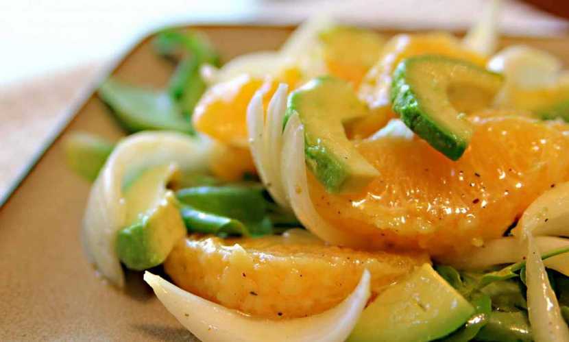 Салат с апельсином – новые грани вкуса: рецепт с фото и видео