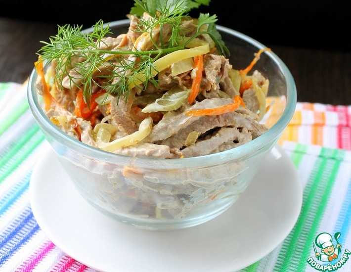 Очень вкусный мясной салат из свинины - 8 простых рецептов салота