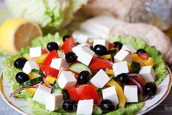 Греческий салат — 10 классических рецептов с пошаговым фото