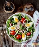 Салат с консервированным тунцом — 10 пошаговых рецептов приготовления