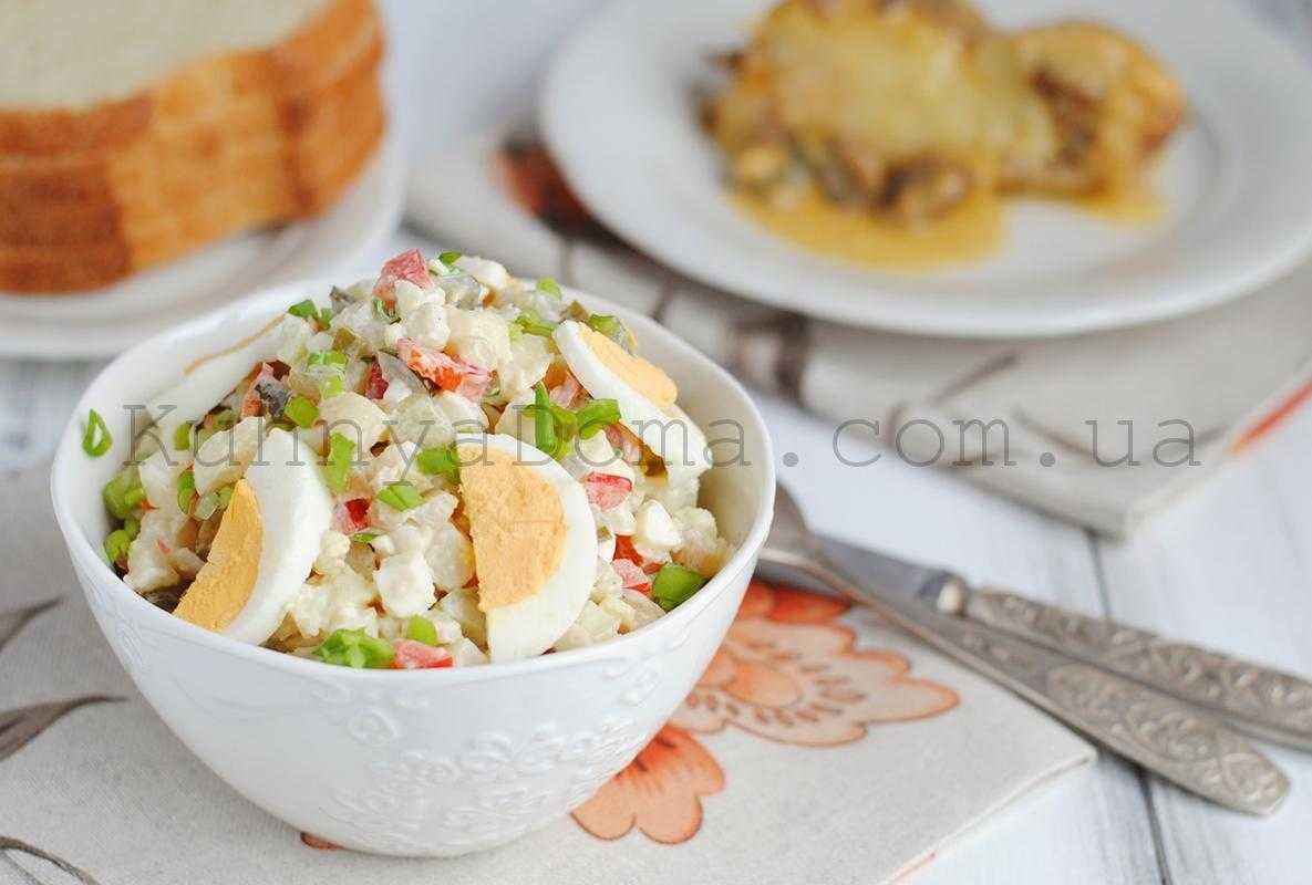 Американский салат - вкусный рецепт с пошаговым фото