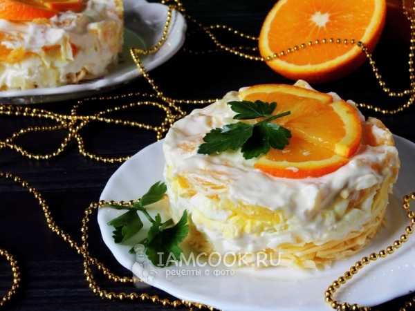 Салат с апельсинами и курицей — вкусные рецепты на праздничный стол