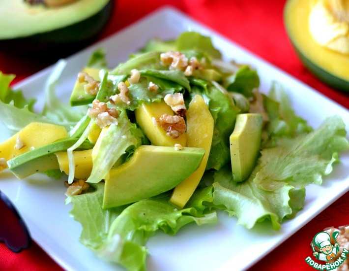 Салат из авокадо – быстрый и простой способ насладиться перекусом: рецепт с фото и видео