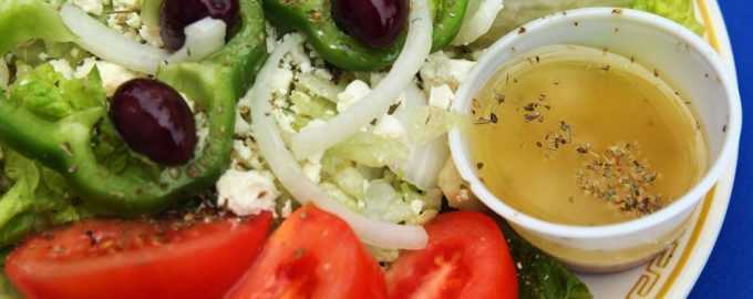 Соус для греческого салата в домашних условиях